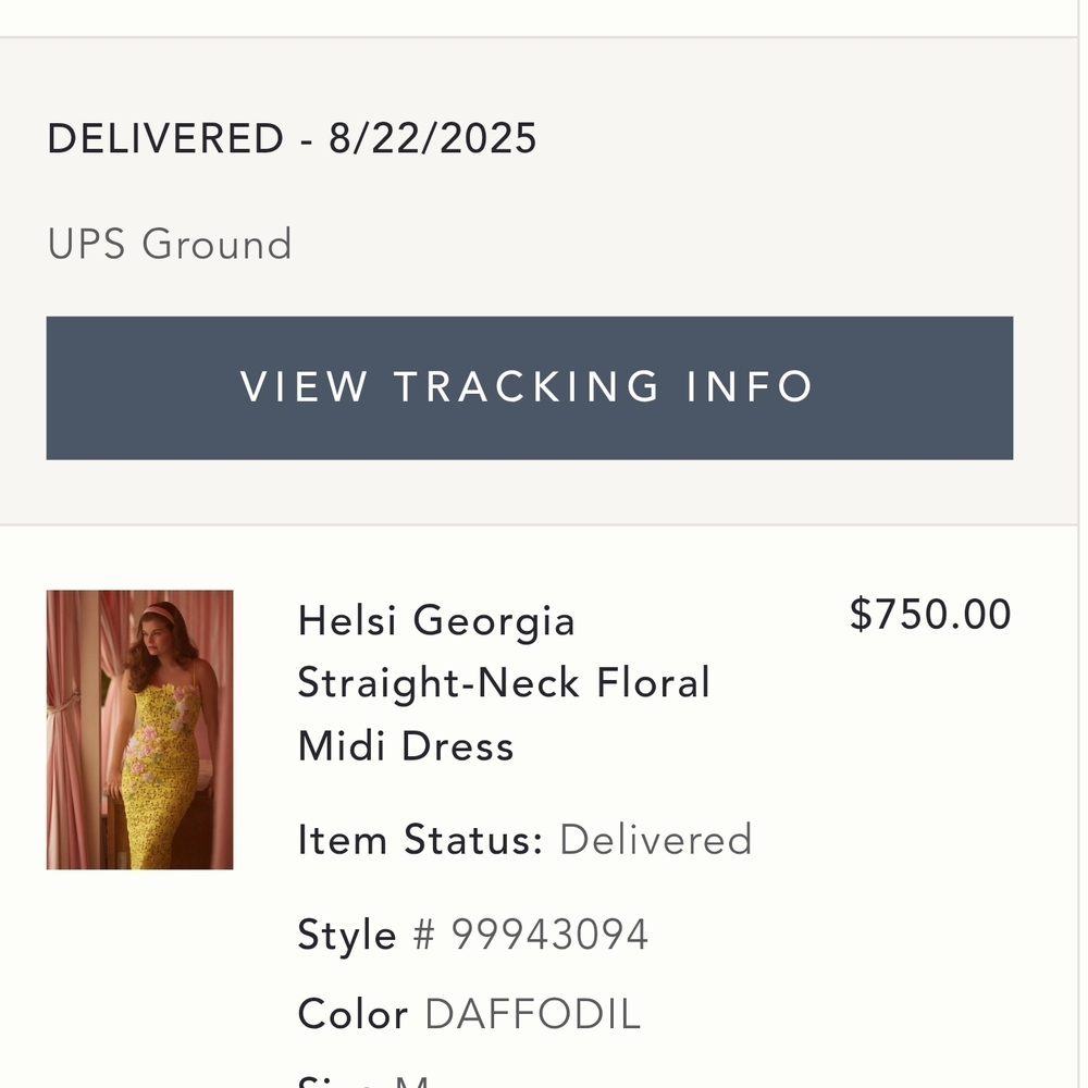 Helsi Georgia Yellow Floral Midi Dress